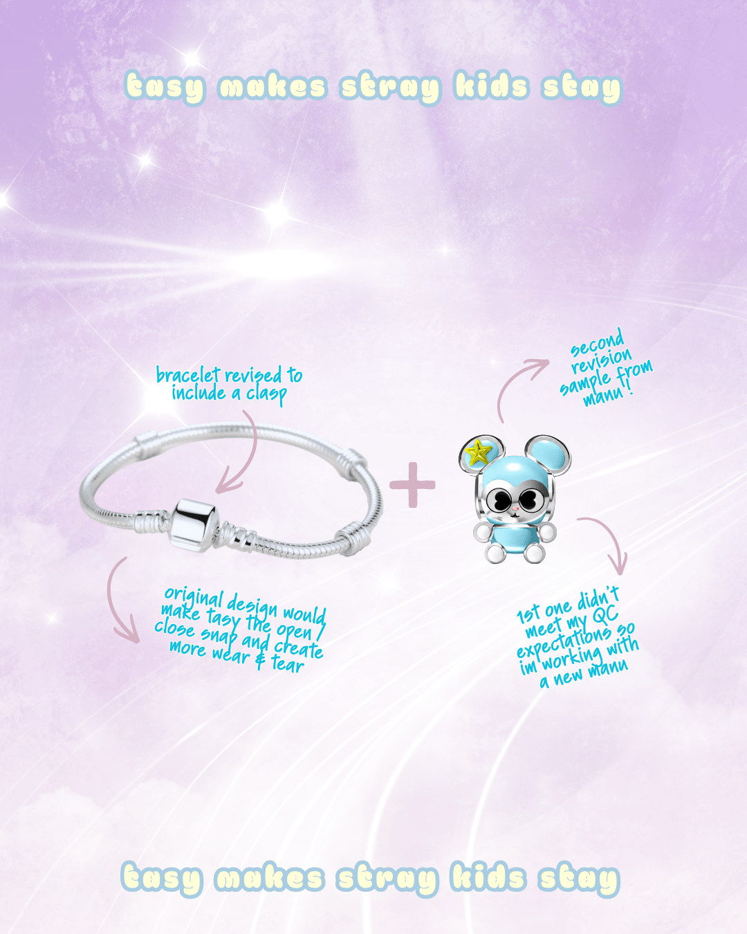 [PRE-ORDER] tasy bracelet - Ngoc Novelty Bracelets